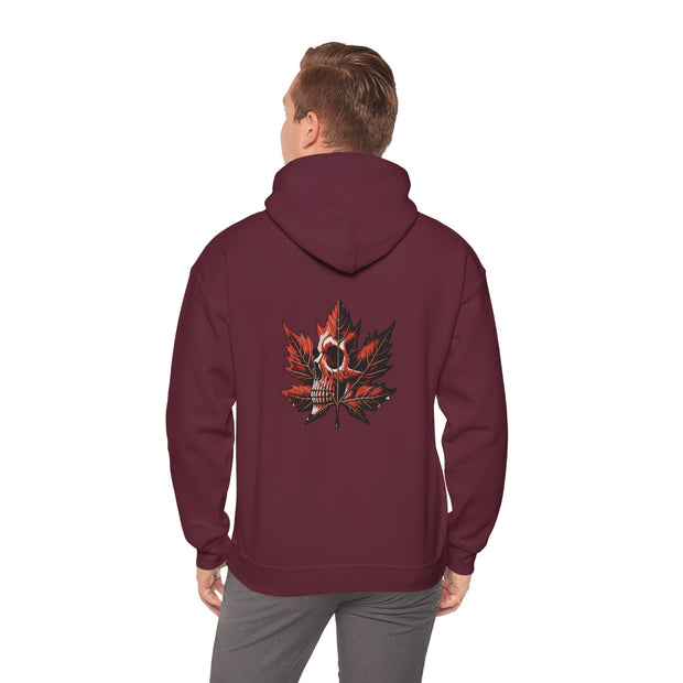 Maple Leaf Skull Unisex Heavy Blend™ Hooded Sweatshirt