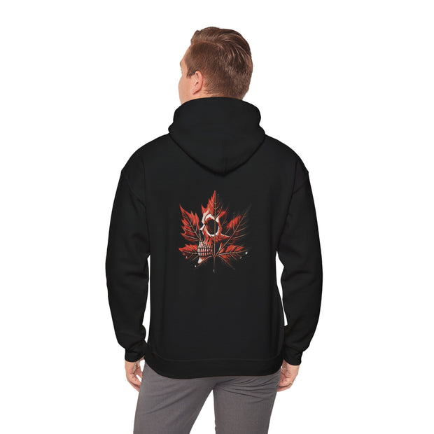 Maple Leaf Skull Unisex Heavy Blend™ Hooded Sweatshirt