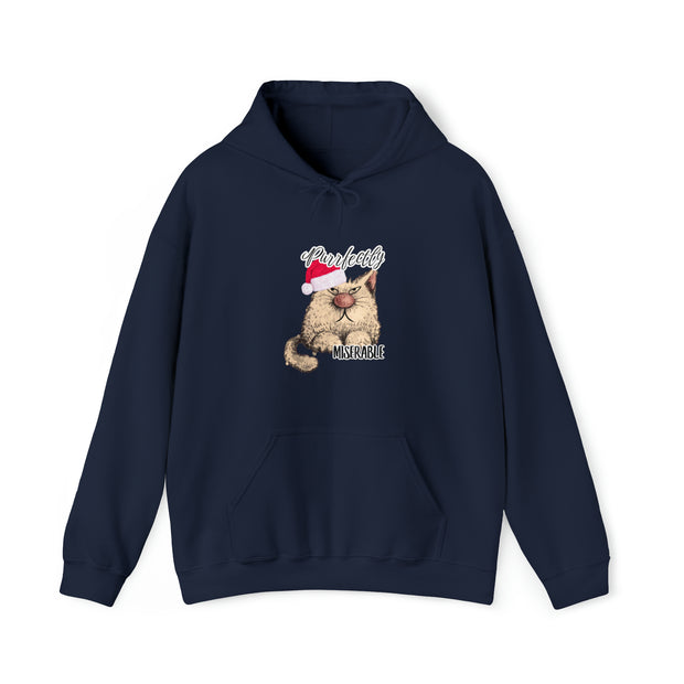 Christmas cat Unisex Heavy Blend™ Hooded Sweatshirt