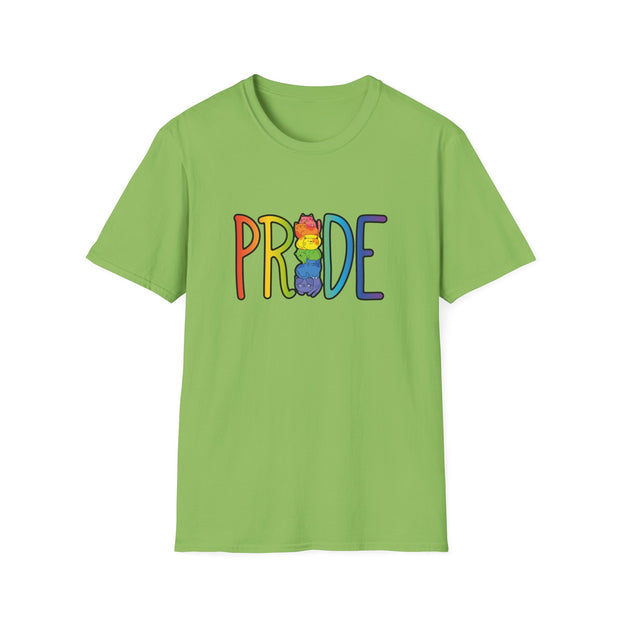 Cat Pride Tower Unisex Softstyle T-Shirt