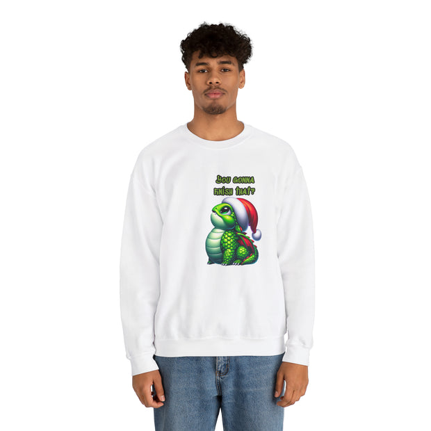 Christmas dragon Unisex Heavy Blend™ Crewneck Sweatshirt