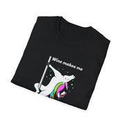 Unicorn Wine Unisex Softstyle T-Shirt