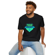 Proud Hockey Dad Unisex Softstyle T-Shirt