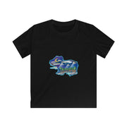 Nighttime bear Kids Softstyle Tee