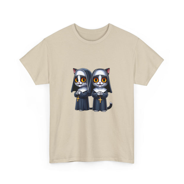 Horror Movie Cats Unisex Heavy Cotton Tee