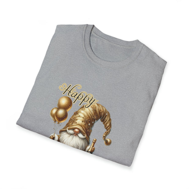 Gnome New Year Unisex Softstyle T-Shirt