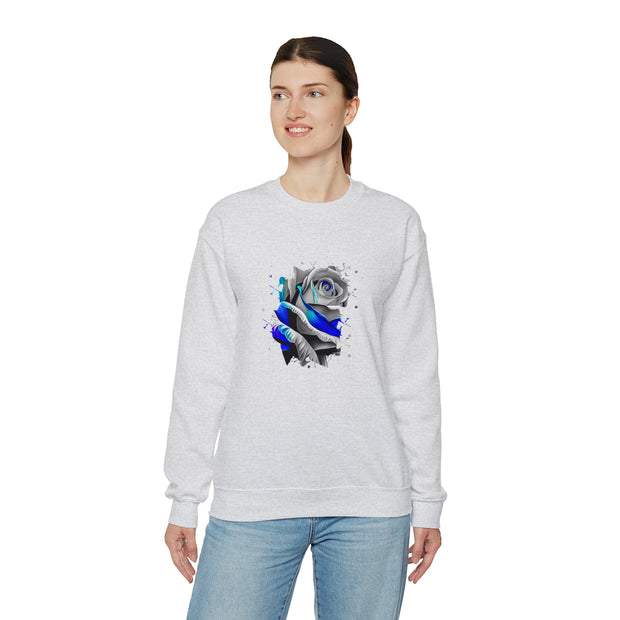 Rose Unisex Heavy Blend™ Crewneck Sweatshirt