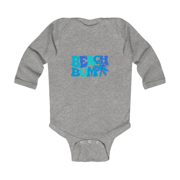 Beach Bum Infant Long Sleeve Bodysuit