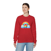Rainbow Love Unisex Heavy Blend™ Crewneck Sweatshirt