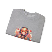 Graffiti Anime Girls Unisex Heavy Blend™ Crewneck Sweatshirt