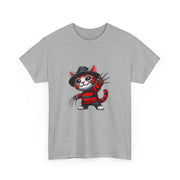 Horror Movie Cats Unisex Heavy Cotton Tee