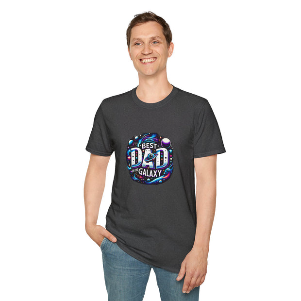 Best Dad in the Galaxy Unisex Softstyle T-Shirt