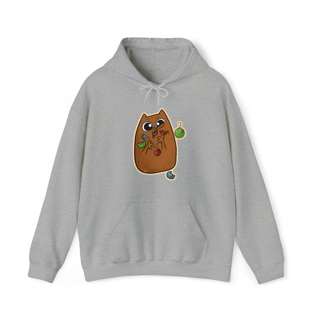 Christmas Cat Unisex Heavy Blend™ Hooded Sweatshirt