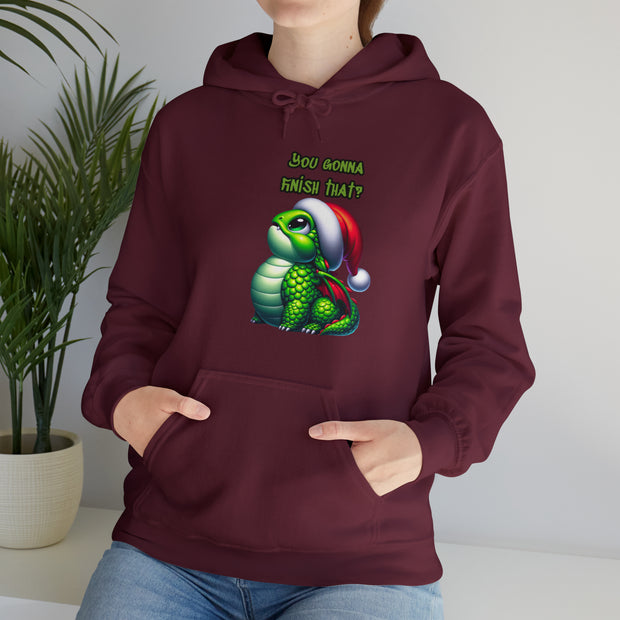 Christmas dragon Unisex Heavy Blend™ Hooded Sweatshirt