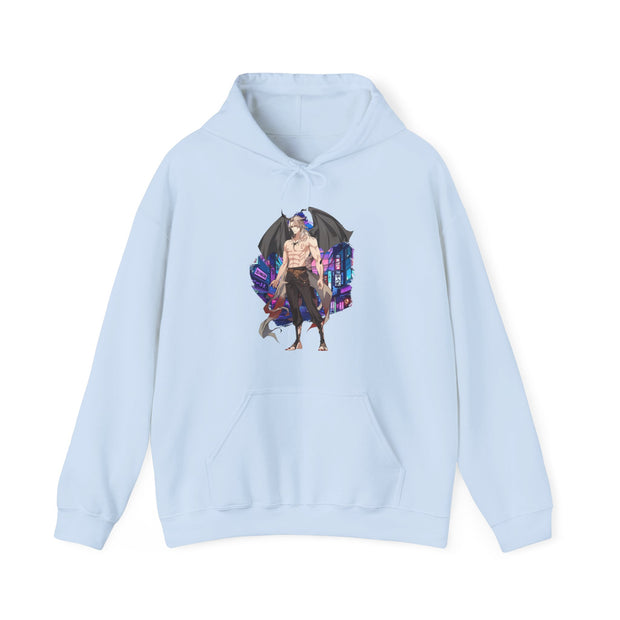 Anime Male Demon Unisex Heavy Blend™ Hooded Sweatshirt
