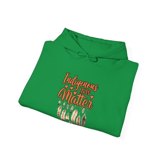 Indigenous Lives Matter Unisex Heavy Blend™ Hooded Sweatshirt