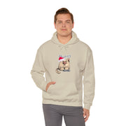 Christmas cat Unisex Heavy Blend™ Hooded Sweatshirt