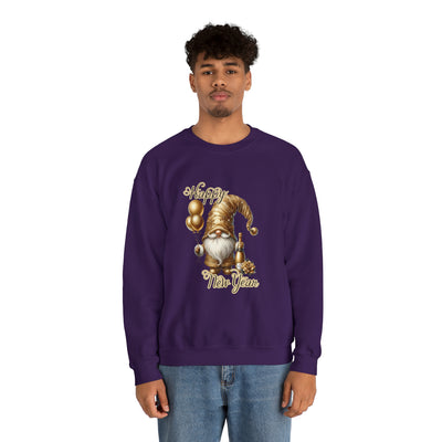 Gnome New Year Unisex Heavy Blend™ Crewneck Sweatshirt