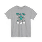 I Wear Teal Unisex Heavy Cotton Tee