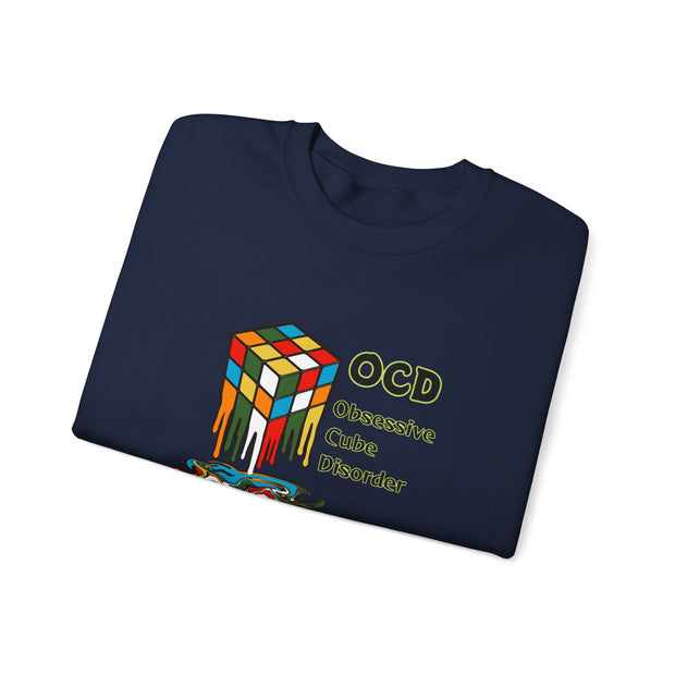 Rubik Cube Unisex Heavy Blend™ Crewneck Sweatshirt