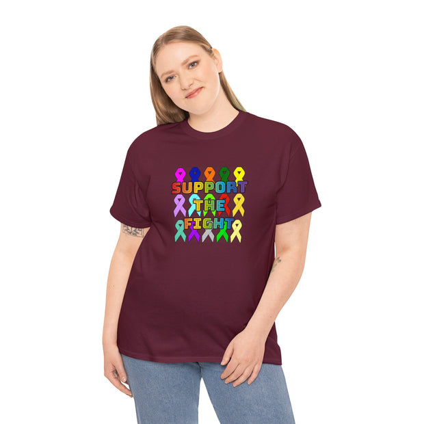 Support the Fight Unisex Heavy Cotton Tee