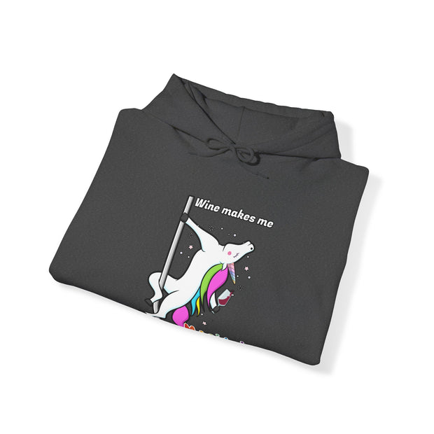 Unicorn Wine Unisex Heavy Blend™ Hooded Sweatshirt