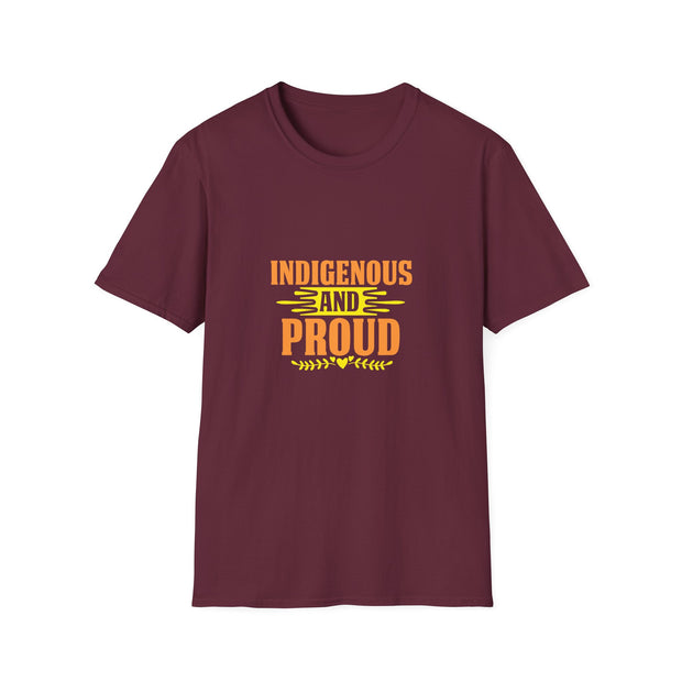 Indigenous and Proud Unisex Softstyle T-Shirt