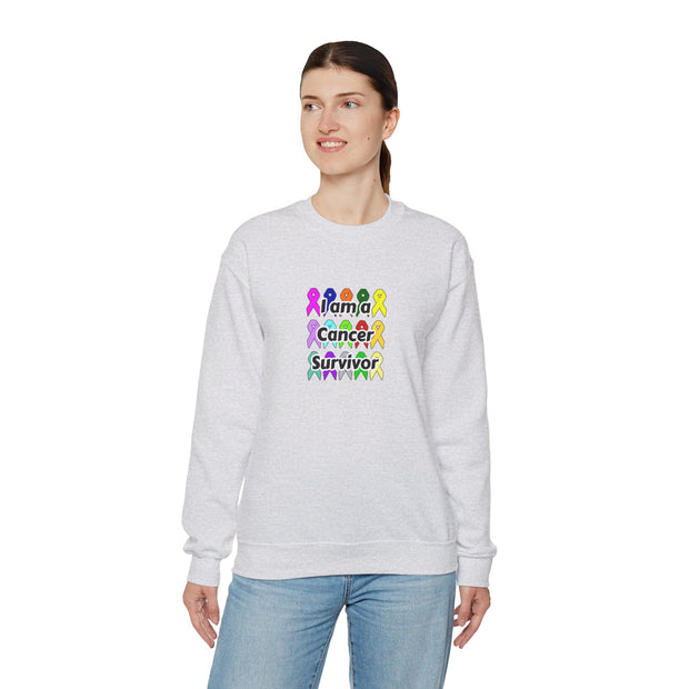 Cancer Survivor Unisex Heavy Blend™ Crewneck Sweatshirt