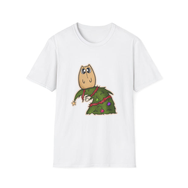 Christmas Cat Unisex Softstyle T-Shirt