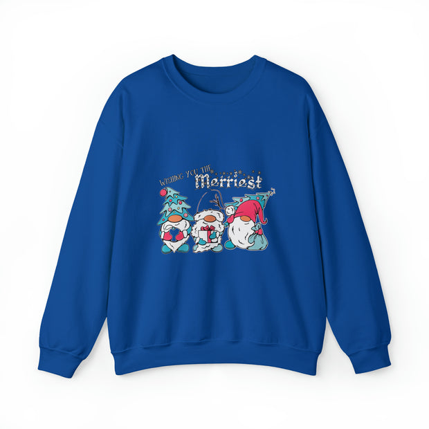 Gnome Christmas Unisex Heavy Blend™ Crewneck Sweatshirt