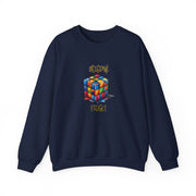 Rubik Cube Unisex Heavy Blend™ Crewneck Sweatshirt