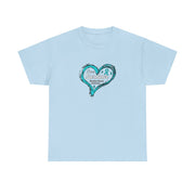 Ovarian Cancer Survivor Unisex Heavy Cotton Tee