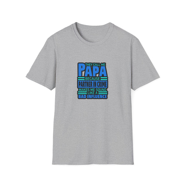 Papa Unisex Softstyle T-Shirt