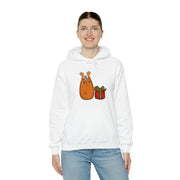 Christmas cat Unisex Heavy Blend™ Hooded Sweatshirt