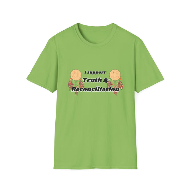 I Support Truth & Reconciliation Unisex Softstyle T-Shirt