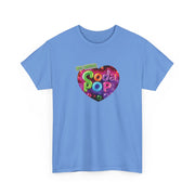 Soda Pop Heart Tee - Vintage Unisex Cotton T-Shirt, Casual Wear, Retro Graphic Tee, Gift for Soda Lovers, Summer Fashion