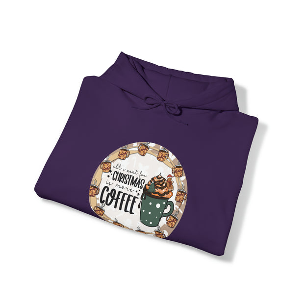 Christmas Coffee Unisex Heavy Blend™ Hooded Sweatshirt
