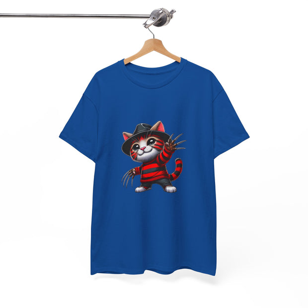 Horror Movie Cats Unisex Heavy Cotton Tee