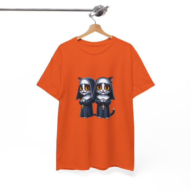 Horror Movie Cats Unisex Heavy Cotton Tee