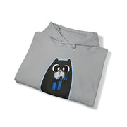 Christmas cat Unisex Heavy Blend™ Hooded Sweatshirt