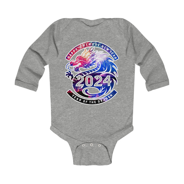 Chinese New Year Infant Long Sleeve Bodysuit