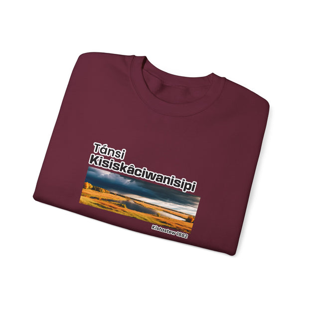 Tánsi Cree Saskatchewan Unisex Heavy Blend™ Crewneck Sweatshirt