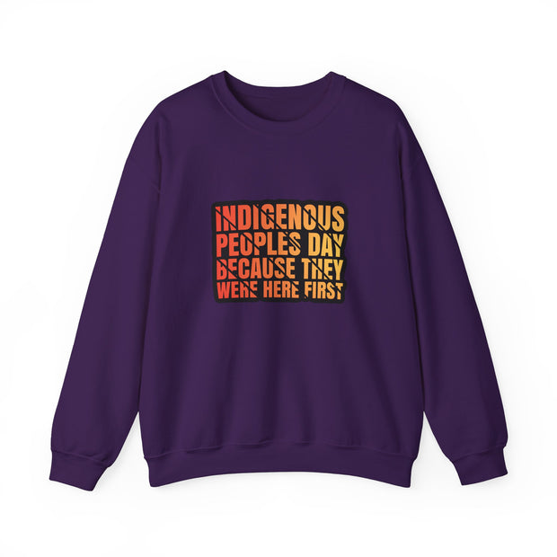 Indigenous Peoples Day Unisex Heavy Blend™ Crewneck Sweatshirt