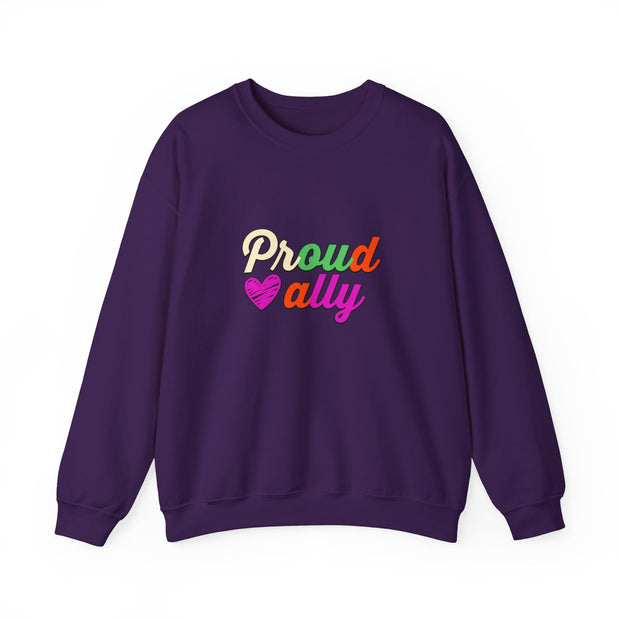 Proud Ally Unisex Heavy Blend™ Crewneck Sweatshirt