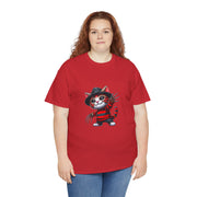 Horror Movie Cats Unisex Heavy Cotton Tee