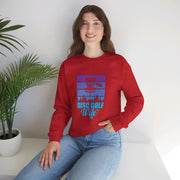 Disc Golf Wife Unisex Heavy Blend™ Crewneck Sweatshirt