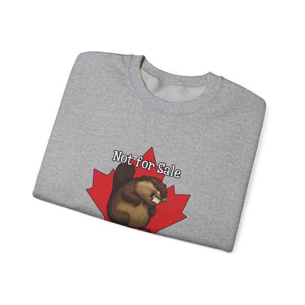 Sweatshirt Angry Beaver Canada Maple Leaf Unisex Heavy Blend Crewneck