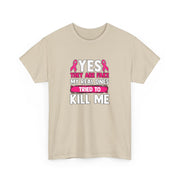 Breast Cancer Unisex Heavy Cotton Tee