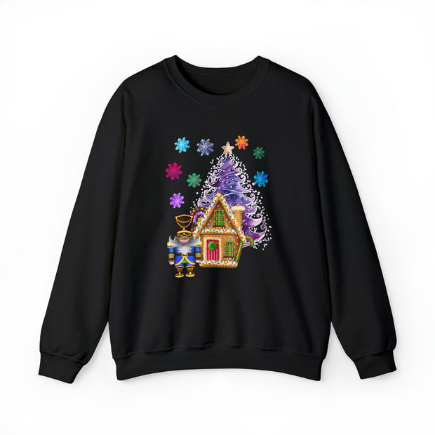 Gnome Nutcracker Unisex Heavy Blend™ Crewneck Sweatshirt