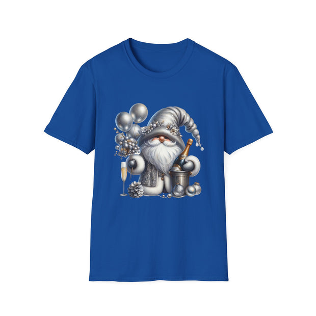 New Year Gnome Unisex Softstyle T-Shirt